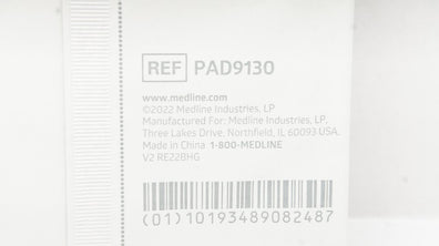 Medline PAD9130 Universal Solid Uncorded Grounding Pad, 1 Return Electrodes